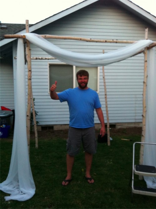 chuppah test run