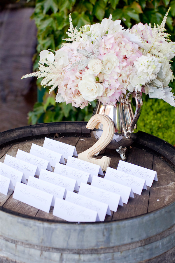 accent arrangement in a silver pitcher by Anastasia Ehlers | photo by Erika Nicole