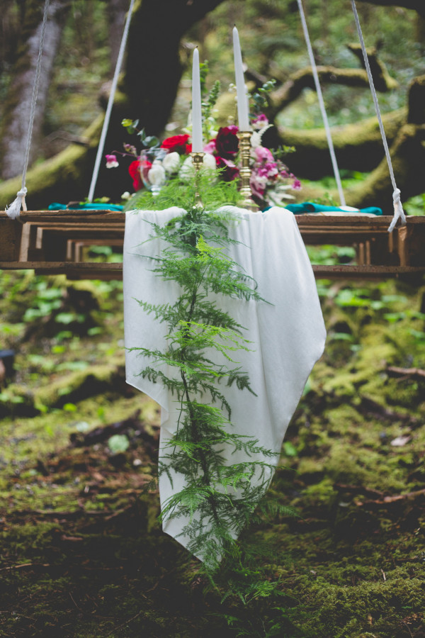 fern garland by Anastasia Floral | photo by Cat Dossett